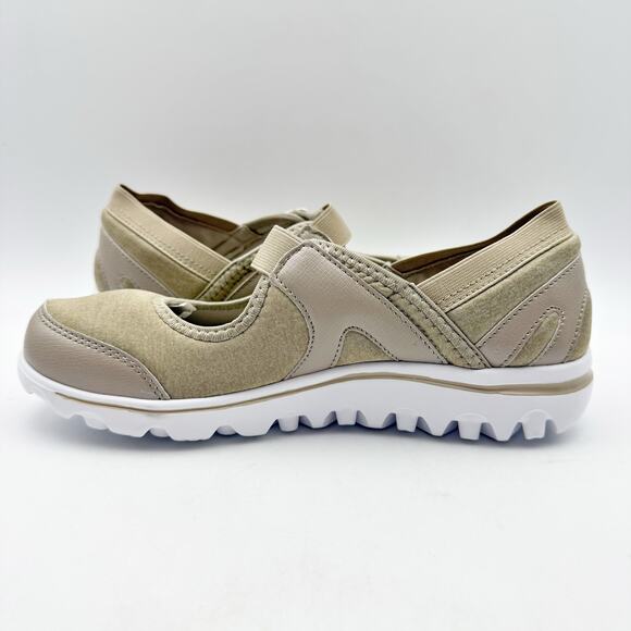 Propet Womens Onalee Mary Jane Shoes US 7 Narrow Beige NIB - Picture 8 of 13